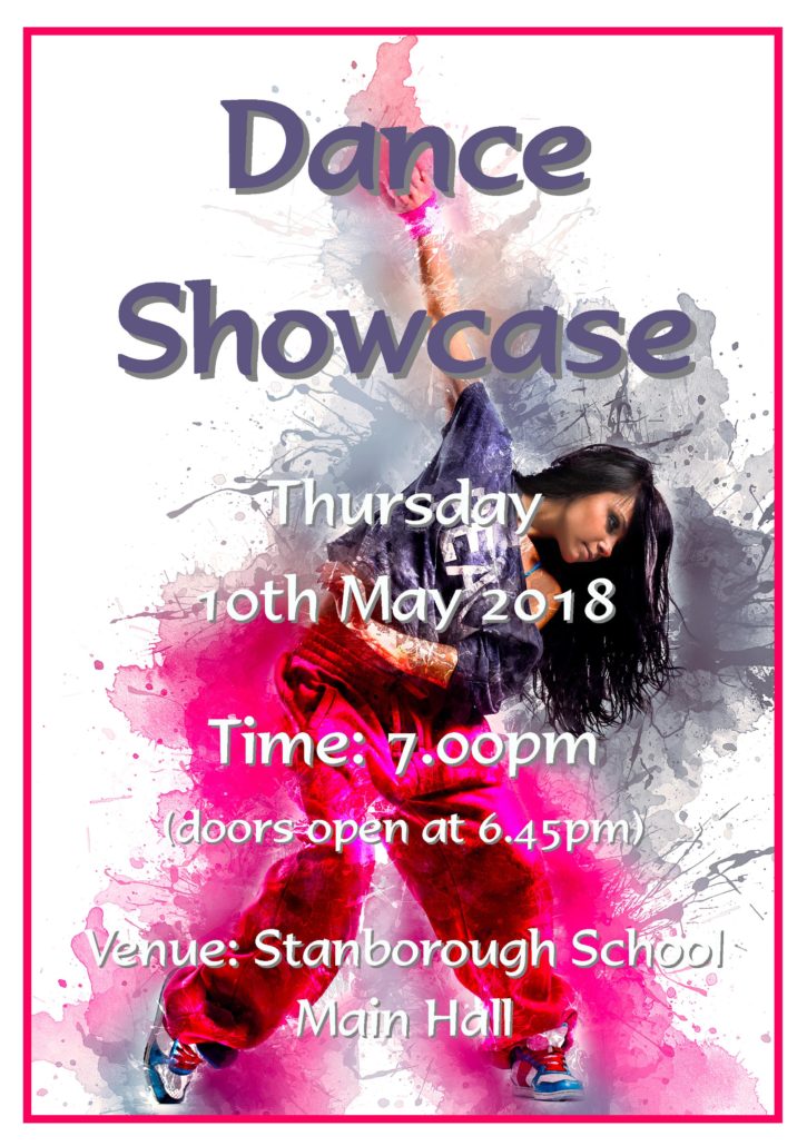 Dance Showcase Poster 2018