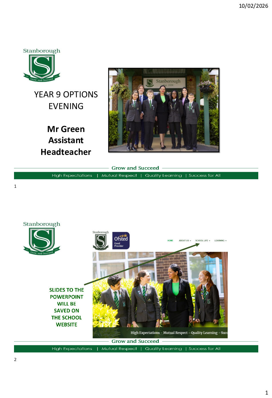 Options Evening Slides 2026